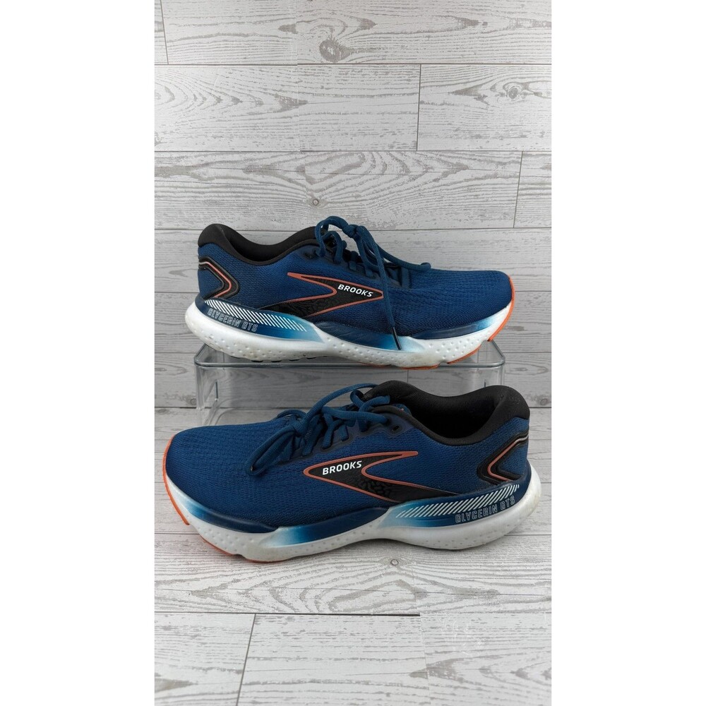 Brooks Glycerin 21 GTS 1104201D474 Blue 10D Mens Sneakers Running Shoes #1